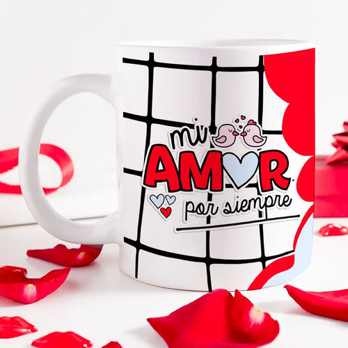 Plantillas Tazas San Valentín/ Enamorados Sublimación/ 5