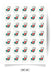 Generic Christmas Stickers - Sheet X35 Units Ø56mm 2