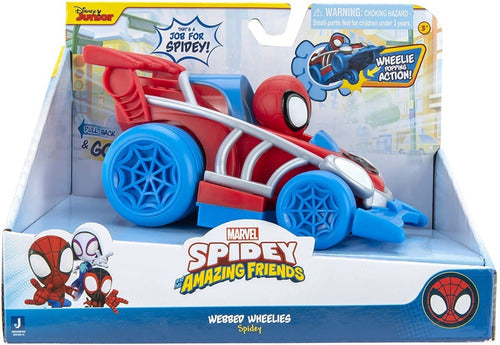 Jazwares Spidey Amazing Friends: Webbed Wheelies - 3 Años+ 4