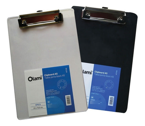 Olami Acrylic Clipboard A4 X 6 Units 0