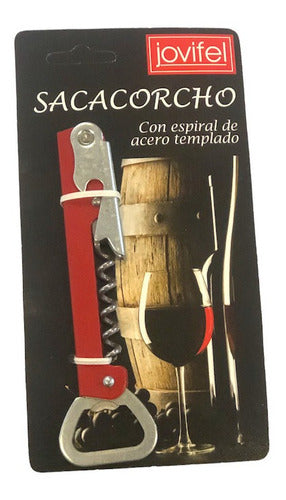 Jovifel Wine Opener - Combined Waiter's Corkscrew 2