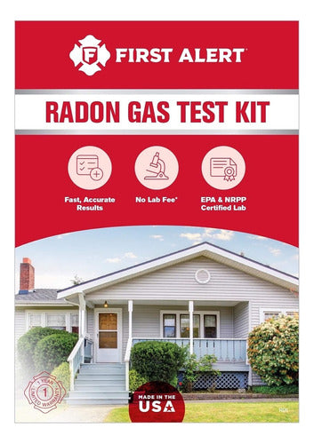 First Alert Radon Gas Test Kit 0