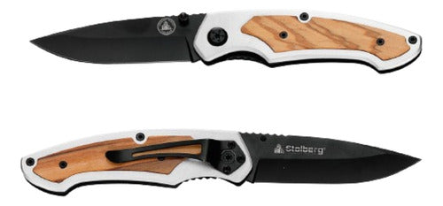 Stolberg Premium 8cm Tactical Folding Knife Pocket Multi-tool 0