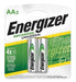 Combo 6 Pilas Aa Recargable Energizer + Cargador Energizer 4