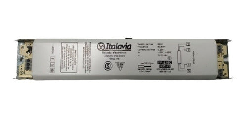 Italavia Electronic Ballast for T8 Tubes 1x58W 0