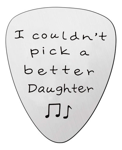 Guitar Pick Couldn't Choose a Better Daughter Mom Grandma Aunt Gift for Christmas Women Musician Guitarist Gift (Daughter) 0