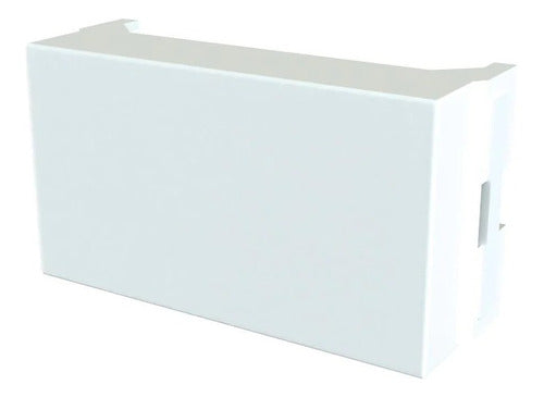 Tapon Ciego Blanco  Verona Jeluz X Caja 100 U 0