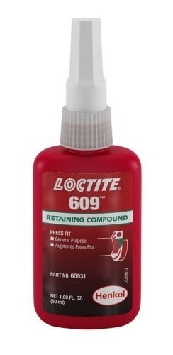 Loctite High Strength 609 Bearing Pulleys Adhesive 0