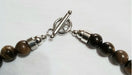 Natural Stones Necklace Black Onyx And Tiger Eye 4
