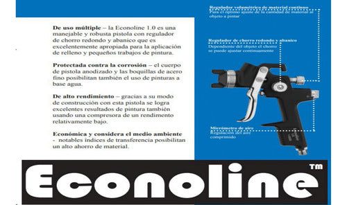 Soplete Sata Econoline 1.3 (ingenieria Alemana) 4