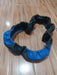 America Eco-Leather Black Steering Wheel Cover 38mm Blue 4