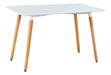 Plicosa Rectangular Nordic Table 120 X 70 X 75 Cm 1