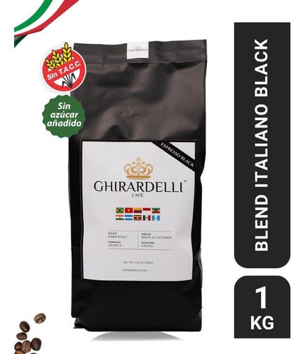 Ghirardelli Café Brasil & Colombia Tostado Molido/Grano 1 Kg 0