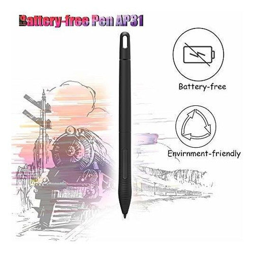 Gaomon Battery-free Pen AP31 for Graphics Tablet M10K2018 1