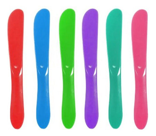 Cliker 12 Spoons + 12 Spreaders in Pastel Colors 1