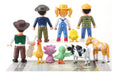 La Granja De Zenón Set Mini Figuras Colección Decoración 1