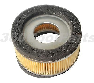 Amarillo Redondo Filtro De Aire Para Gy6 125 150 152qmi 157q 0