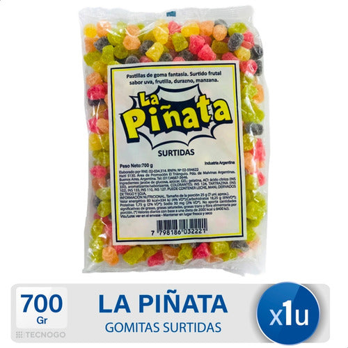 Assorted La Piñata Fruit Gummies - Best Price 0