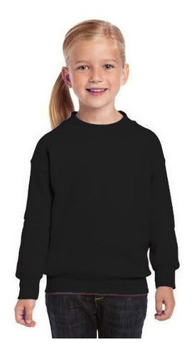 T-Basic Kids Thick Fleece Solid Color Sweatshirts T 10-12-14-16 0