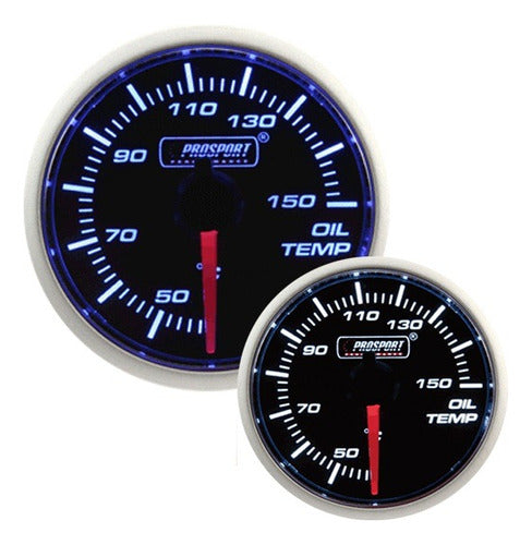 Prosport Performance Oil Temperature Gauge 52 mm 0