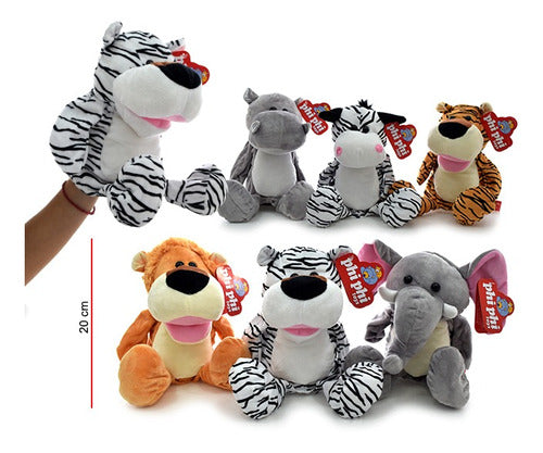 Imported Cko 12 Models Plush Hand Puppets Fun Animals 7