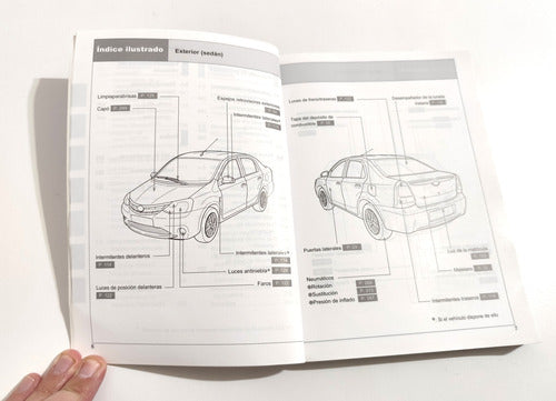 Manual Toyota Etios 2014 Propietario Usuario Manuales Libro 3