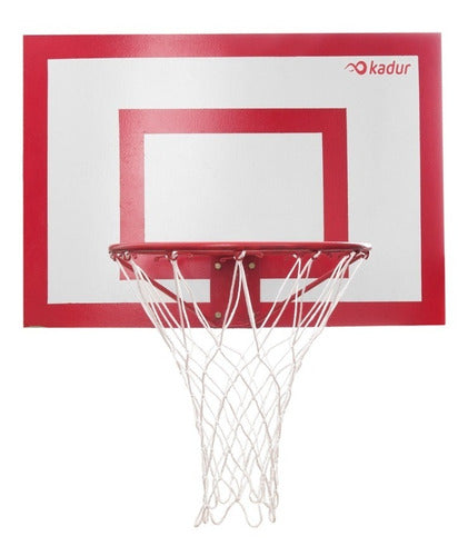 Outdoor Basketball Board Solid Reinforced Rim Red Basket Cke 1