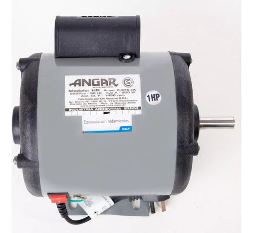 Angar Motor Hormigonera Trompito Hasta 150l 1hp 1