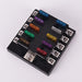 10 Way Circuit Blade Fuse Box Holder Automotive - 10 Manera Circuito Coche Barco Auto Automotriz Cuchilla Fusi 2