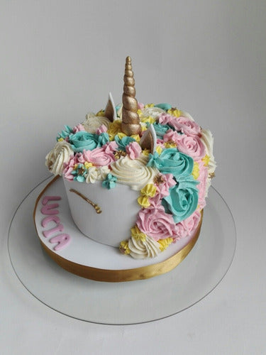 Handcrafted Unicorn Cake Unicorn+ Cookies+ Cupcakes 3