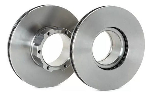 FMG Kit X 2 Ventilated Brake Discs for Mercedes Benz 710 0