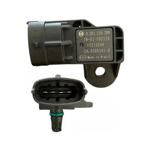 Bosch Pressure Sensor for Fiat Strada Pulse 1