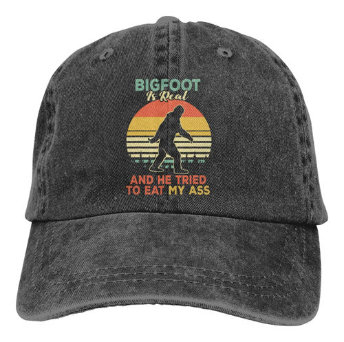 KKMKSHHG Bigfoot Is Real And He Tried To Eat Hat, Fun Gifts 0