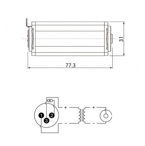 Professional Passive Direct Box Roxtone RA2DT-XMJF 2