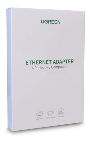 Adaptador Ugreen Tipo C/ethernet 10/100/1000m Gray 1