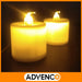 LED Battery-Powered High Candles Warm Souvenirs Pack of 12 5