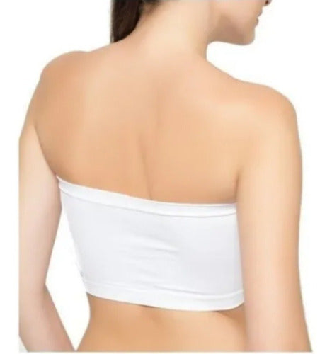Women's Seamless Bandeau Bra Cocot 5718 Pack of 2 Units 0