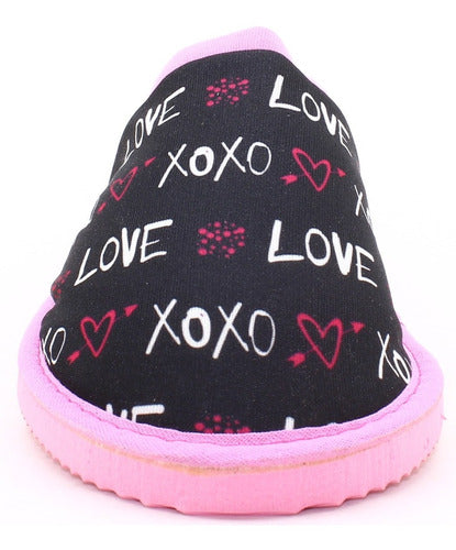 Winter Closed Slippers Love Heart 1100 Cshoes 6