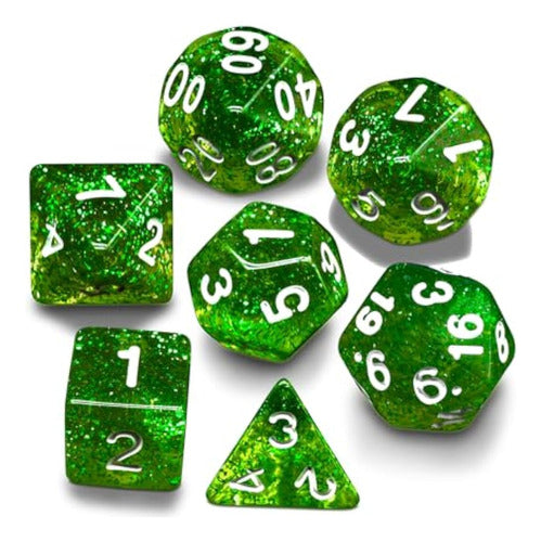 Laochoes 7 Dice Set, DND Dungeons and Dragons Game Dice 0