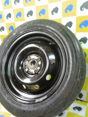 Estepe Fiat Idea C Pneu Dunlop Aro 15 195 55r15 2