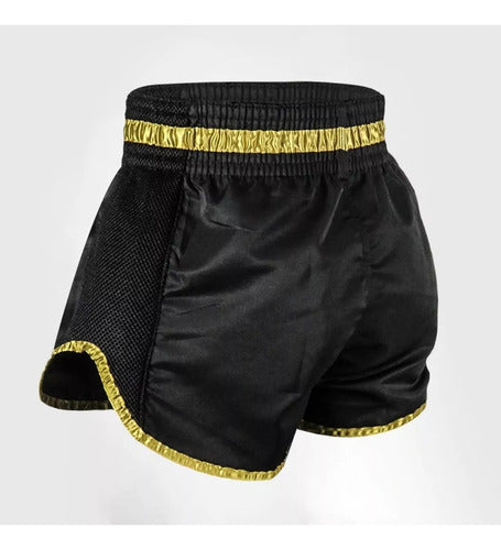 Short Bermuda Muay Thai Fight Mma Elite Gold Venum 4