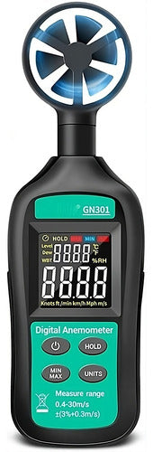 Anemometro  Aneng Gn301 0-30 M/s Retroilum Eupro 0