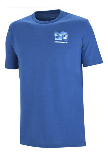 Under Armour Tear Grid Men's Blue T-Shirt | Dexter 4