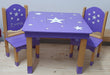 Personalized Wooden Children's Table and Chairs with Character Designs 2