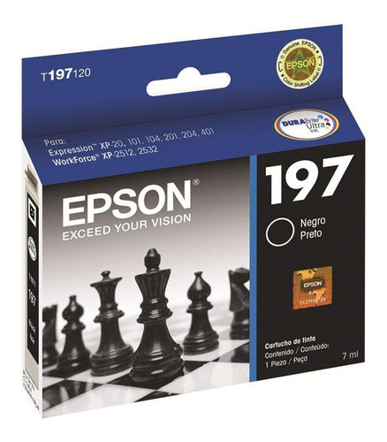 Epson T197120 Black Ink Cartridge - Mosca 3