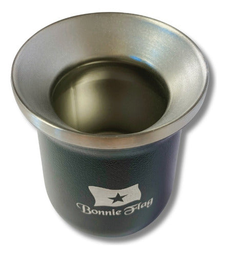 Bonnie Flag Stainless Steel Thermal Mate 300 mL - INAL Approved - Black 1
