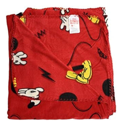 Upd Mickey Mouse Fleece Throw Blanket Mickey Cartoon Charact 1