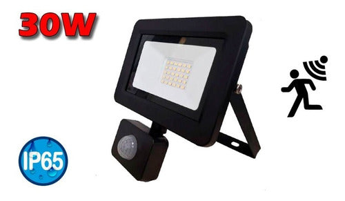 MACROLED/ALIC Reflector Led 30w C/sensor De Movimiento -fotocelula 6500k 1