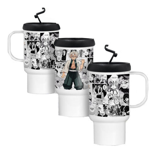 Moonbox Anime Thermal Mug Kimetsu No Yaiba Sanemi Shinazugawa 0