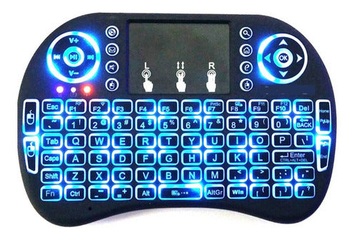 4 Controles Teclado Con Luz Para Tv Led | Tv Box Inalámbric 1